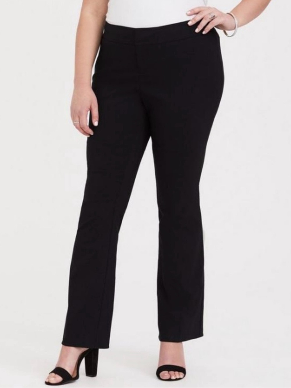 Black Straight Leg Pants
